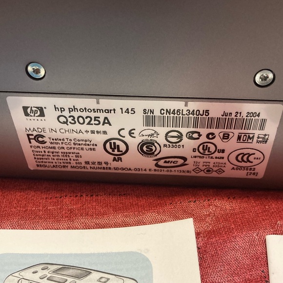 HP Photosmart 145 Compact Photo Printer - Picture 7 of 8